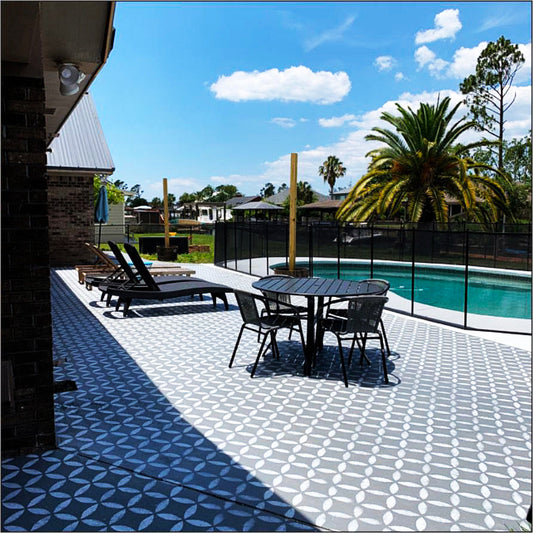 June 2023 Topic: Tile Stencil Designs