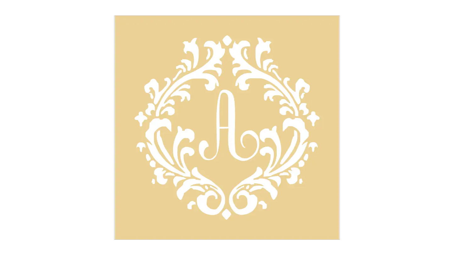Custom Monogram Stencil - Create Family Signs or Wedding Signs