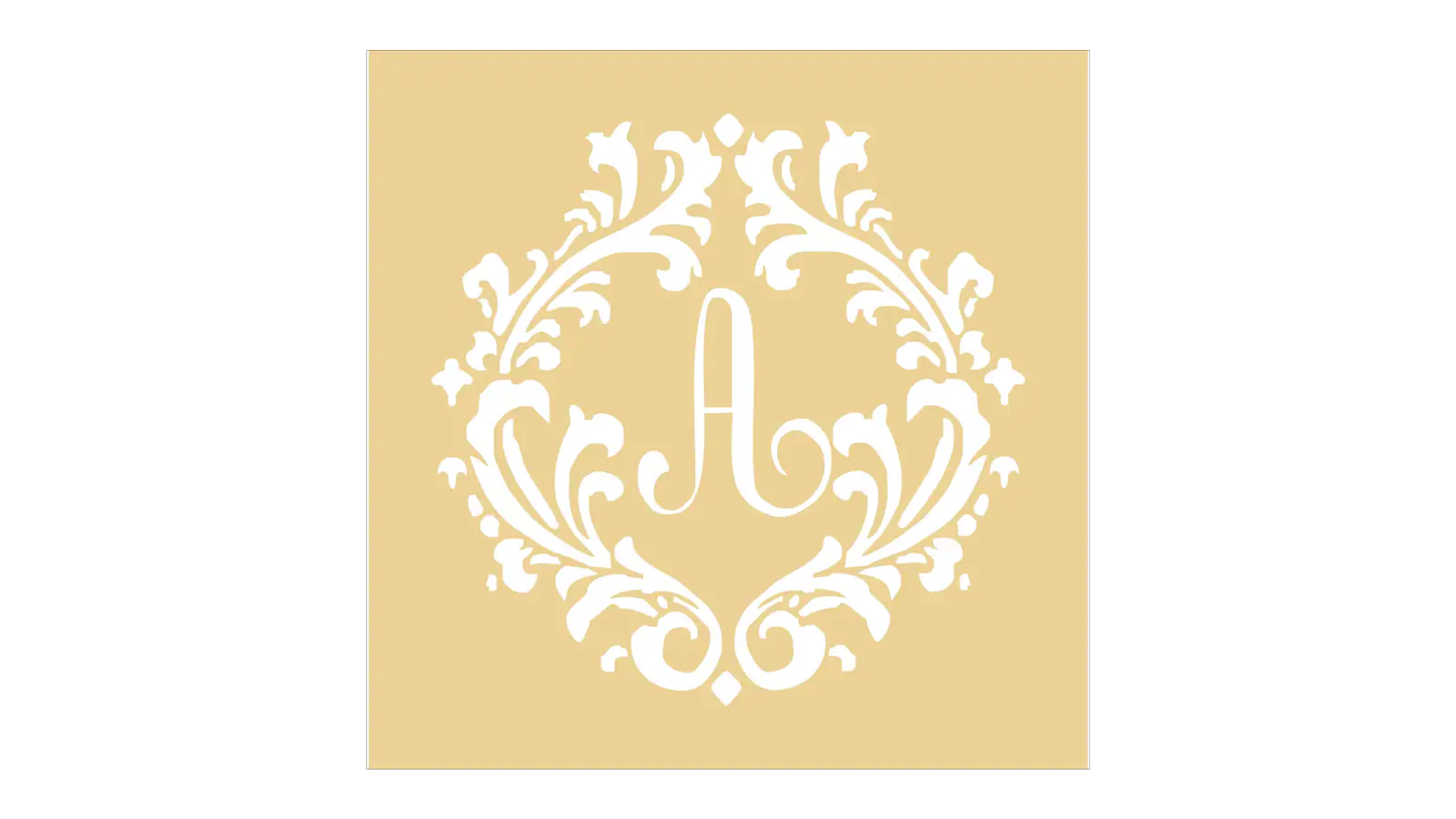 Custom Monogram Stencil - Create Family Signs or Wedding Signs - Superior Stencils