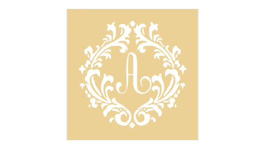 Custom Monogram Stencil - Create Family Signs or Wedding Signs - Superior Stencils