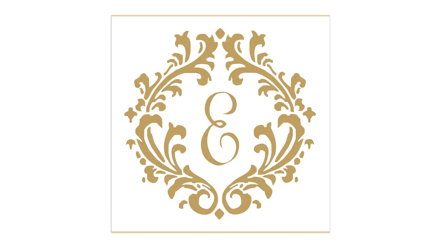 Custom Monogram Stencil - Create Family Signs or Wedding Signs