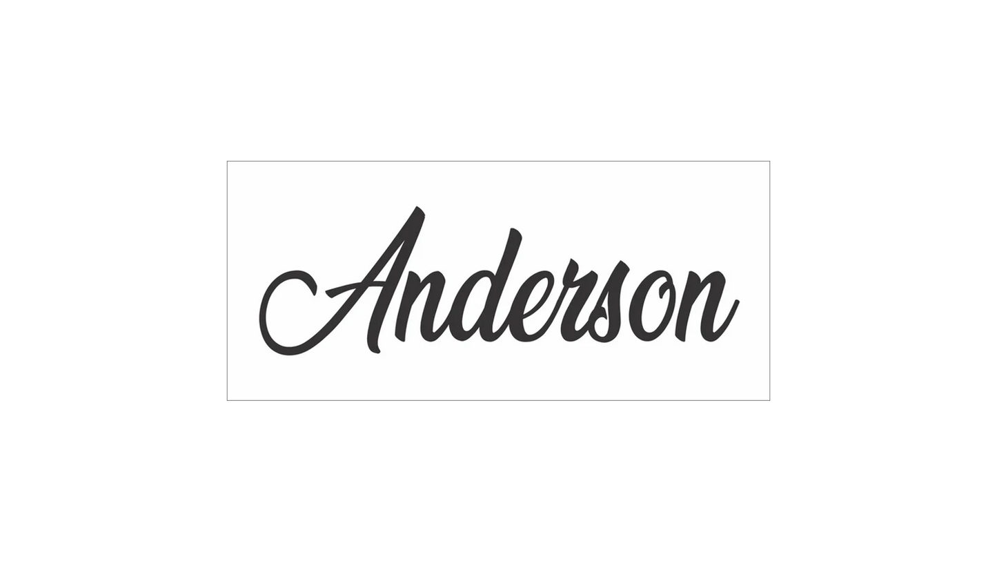 Custom Name Stencil - Name Stencil - Create Family Signs - Wedding Signs - Lake Signs