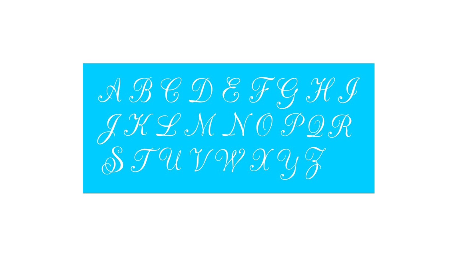 Custom Monogram Initial and Date Stencil - Create Wedding Signs or Family Signs - Superior Stencils