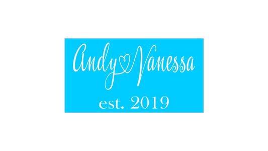 Custom Wedding Stencil - Create Wedding Signs yourself and Save $$