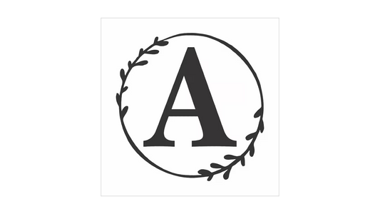 Custom Monogram Stencil - Custom Stencil - Create Custom Signs - Superior Stencils