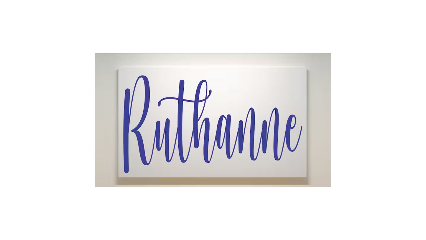 Custom Name Stencil - Nursery Stencil - Business Stencils - Superior Stencils