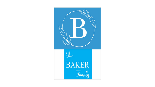 Custom Monogram Wreath Stencil - Custom Family Stencils Sign - Superior Stencils