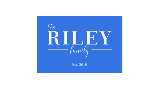 Custom Family Stencil - Create Family Signs or Wedding Gifts - Superior Stencils