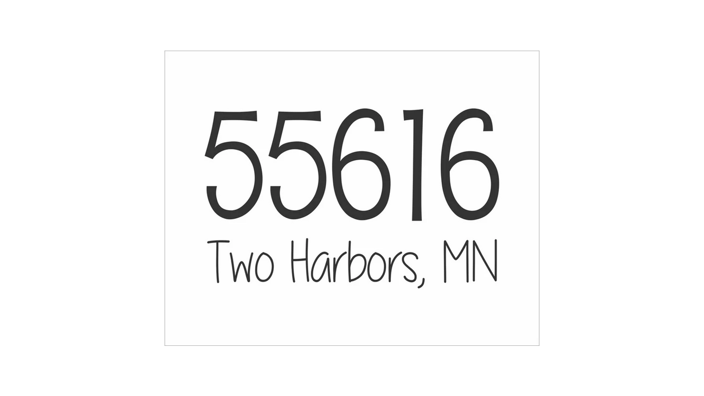 Custom Address Stencil
