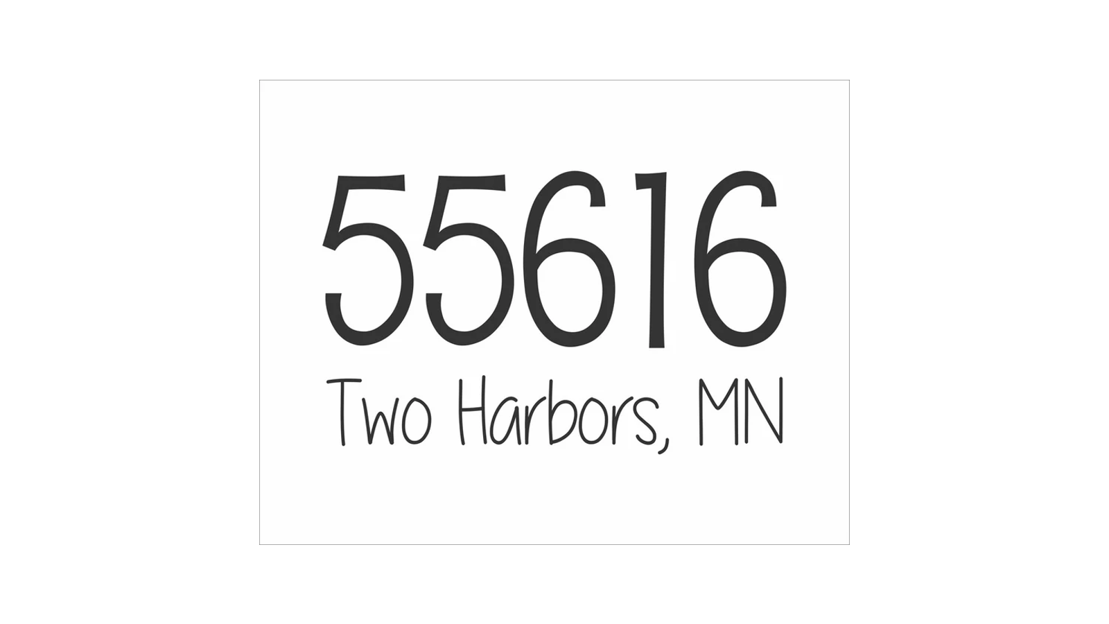 Custom Address Stencil - Superior Stencils