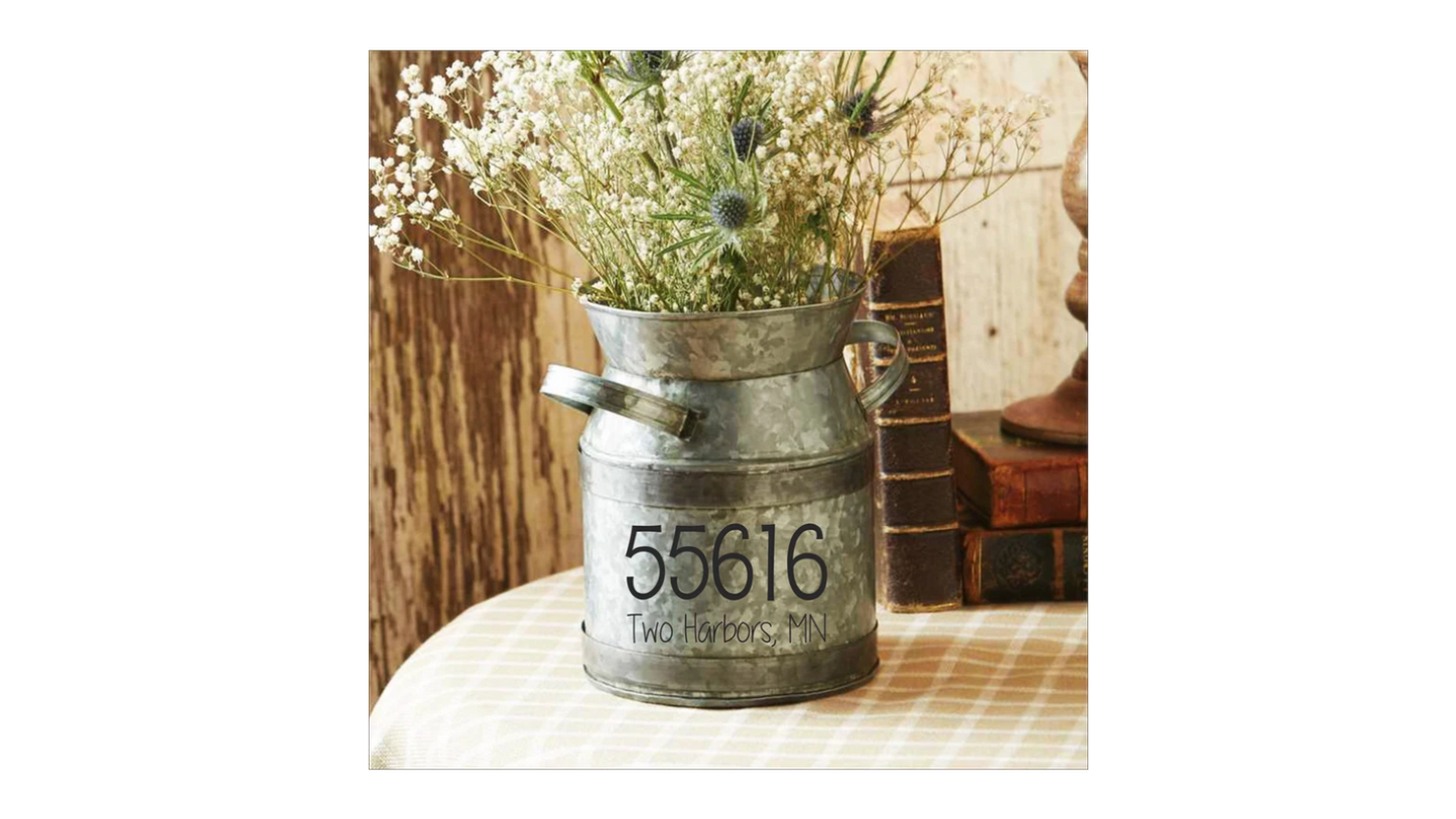 Custom Address Stencil
