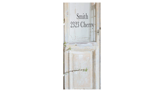Custom Address Stencil - Superior Stencils