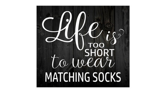 Matching Socks Stencil- Funny Stencils - - Superior Stencils