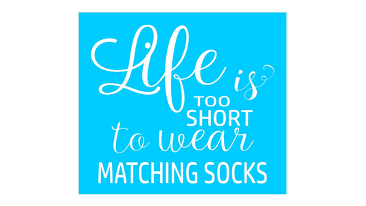 Matching Socks Stencil- Funny Stencils -