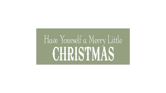 Merry Little Christmas Stencil- Create Christmas Signs - Superior Stencils