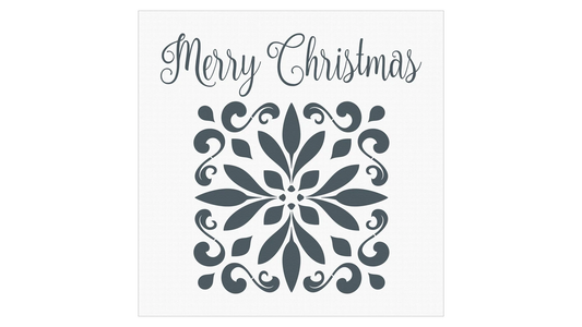 Merry Christmas Stencil - Superior Stencils