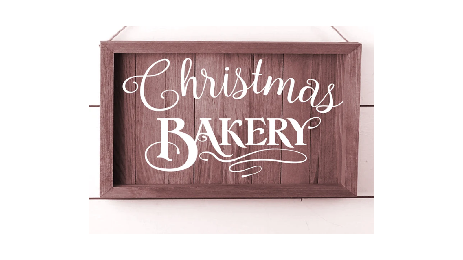 Christmas Bakery Stencil - Superior Stencils