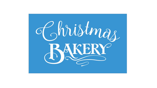 Christmas Bakery Stencil - Superior Stencils