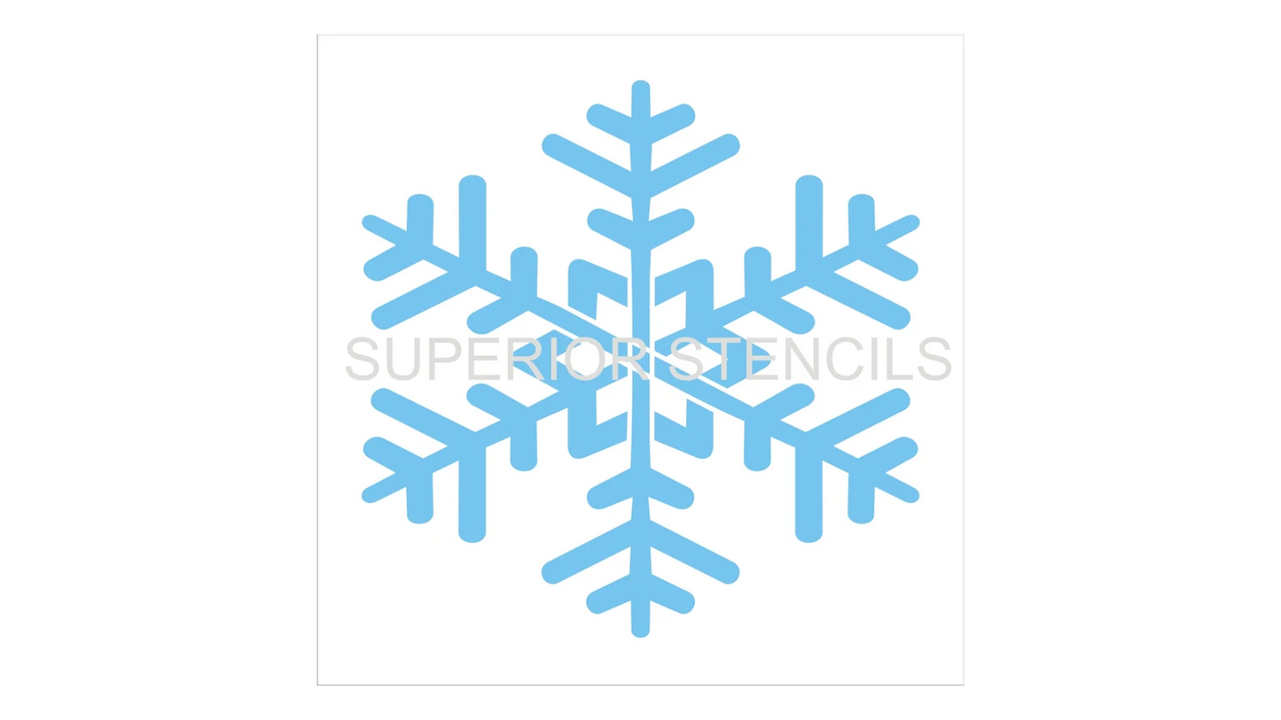 Snowflake Stencil - Superior Stencils