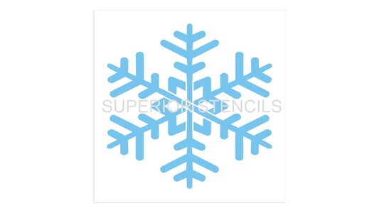 Snowflake Stencil - Superior Stencils