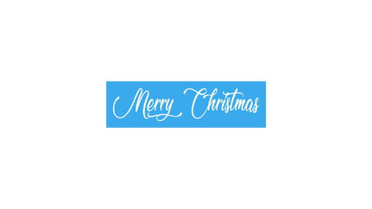 Merry Christmas Stencil - Create A Merry Christmas Sign - Superior Stencils