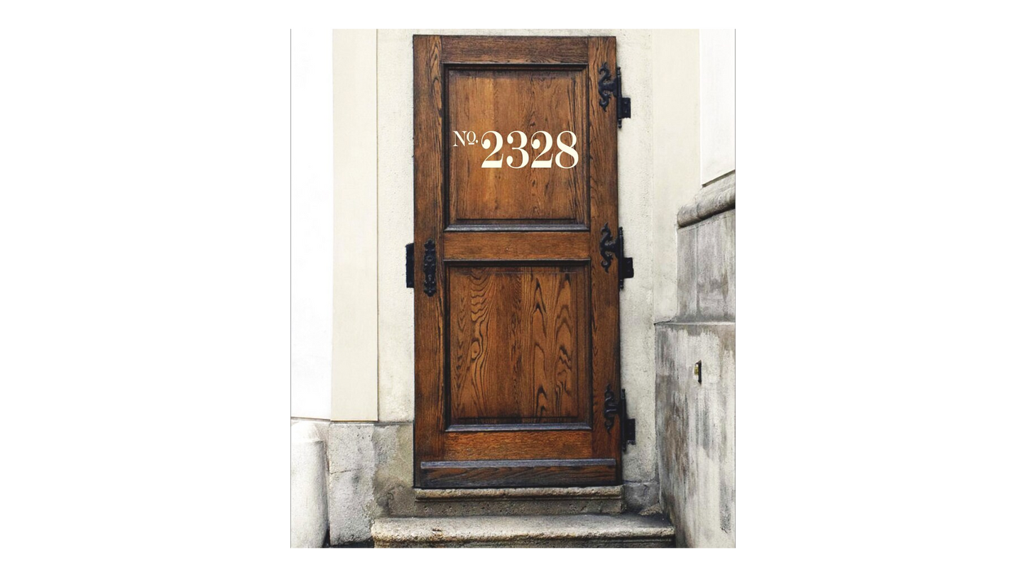 Custom Address Stencil