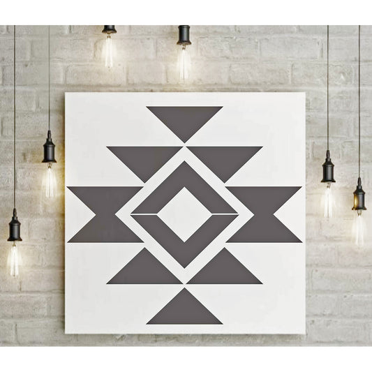 Tile Stencils Aztec - Wall photo