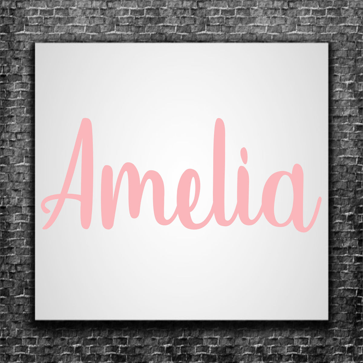 Senior Custom Name Stencil - Parking Lot Stencil