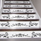 Stair Stencil Mon Chateau - Stair Riser Stencil - Stencil for Stairs - Door Header Stencil - 11 Sizes - Stairway Stencil