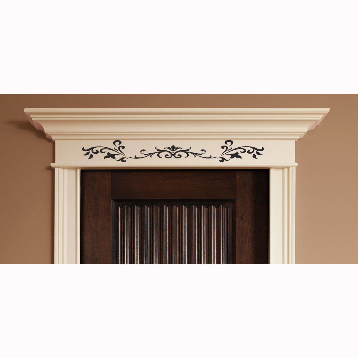Stair Stencil Mon Chateau - Stair Riser Stencil - 11 Sizes