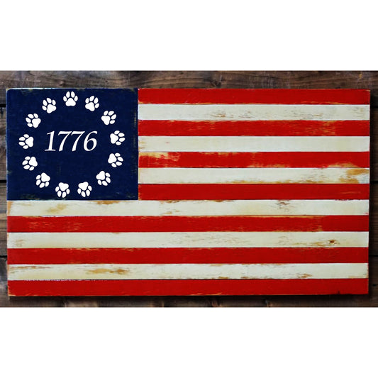 Betsy Ross Star 1776 Stencil - Create Betsy Ross Flag Signs - 4 Designs - Superior Stencils