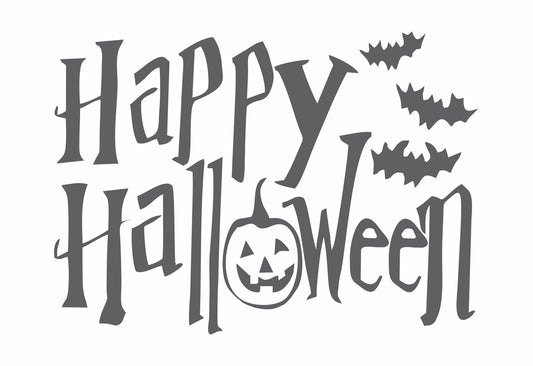 Halloween Stencil, Create Happy Halloween Signs, Halloween Decor - Superior Stencils