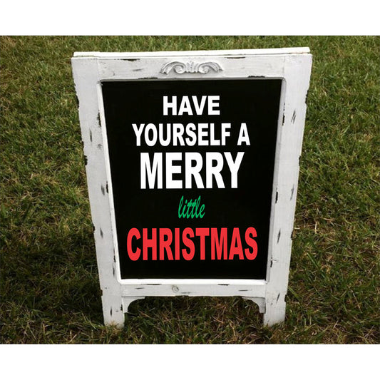 Merry Little Christmas Stencil - Create Christmas Signs - Superior Stencils
