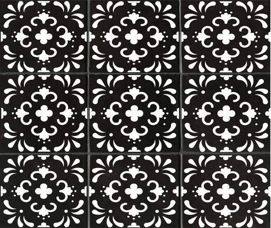 Jardin Tile Stencils - Group