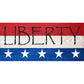 LIBERTY STENCIL - Prim Stencil - 14 sizes - Create Patriotic Signs - for Prim Signs - for Colonial Signs