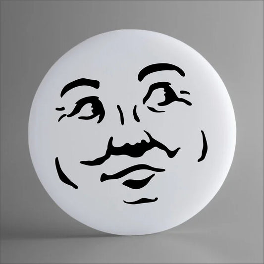 Man in The Moon Stencil, Halloween Stencil, Create Man in the Moon Sign - Superior Stencils