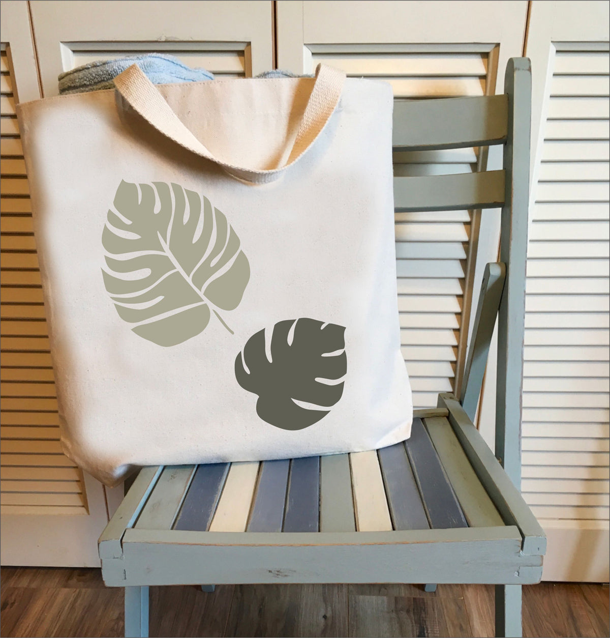 Monstera Stencil - Tropical Leaf Stencil Set- Tropical - Wall Stencil - Reusable Stencil - Superior Stencils