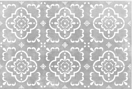 Nora Tile Stencils - Group