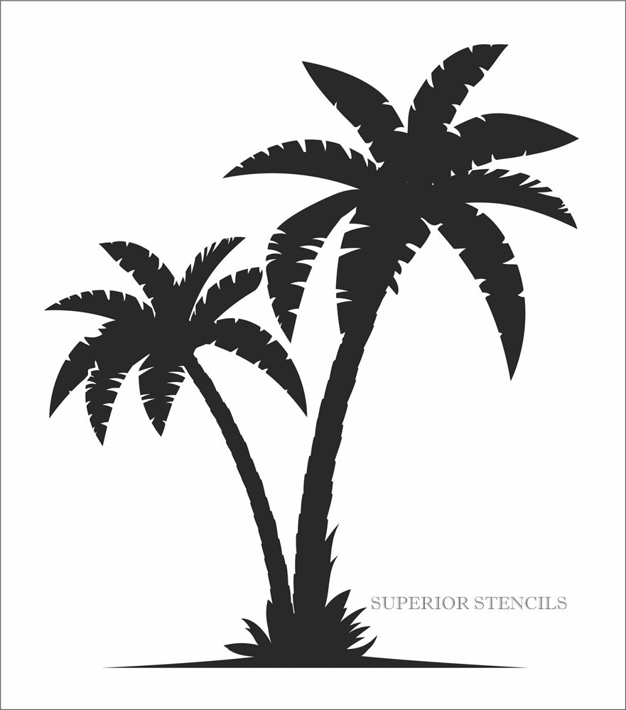 Palm Tree Stencil - Create FUN Beach Signs and Lake Decor