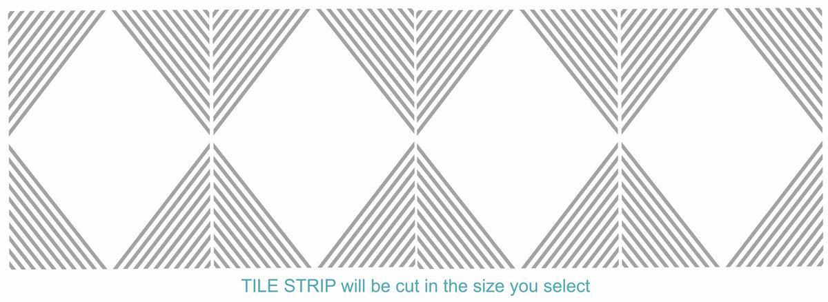 SIMPLICITY - Tile Stencils - Floor Painting - Tile Painting