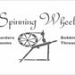 Spinning Wheels Stencil - Prim Stencil - Create Prim Decor