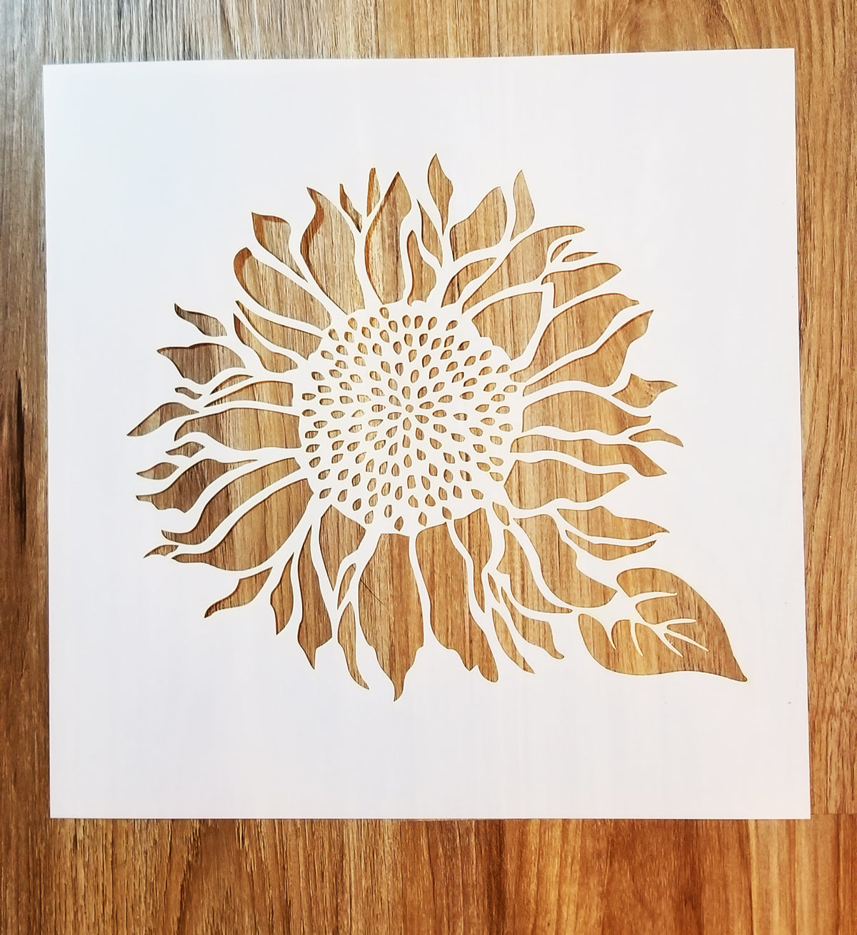 Sunflower Stencil - Superior Stencils