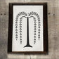 PRIM Willow Stencil -REUSABLE - Willow Stencil - Colonial Folk Art - 9 Sizes - Create Prim Signs