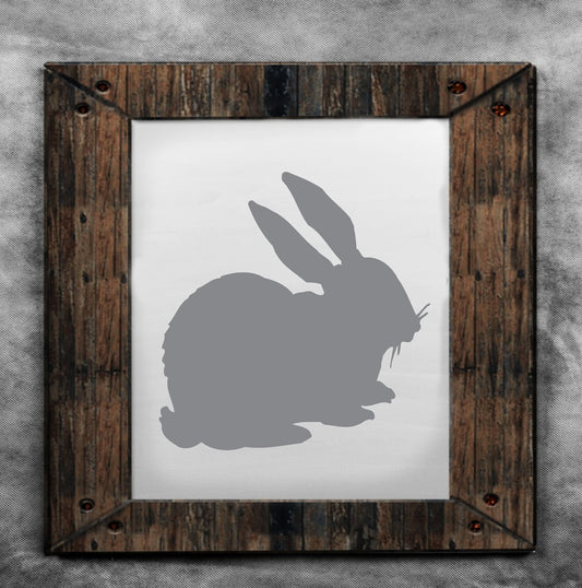 Bunny Rabbit Stencil - Farmhouse Decor - - Superior Stencils
