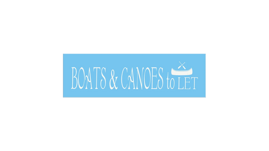 Boats & Canoes Stencil - Create Lake Signs - Canoe Sign - Superior Stencils