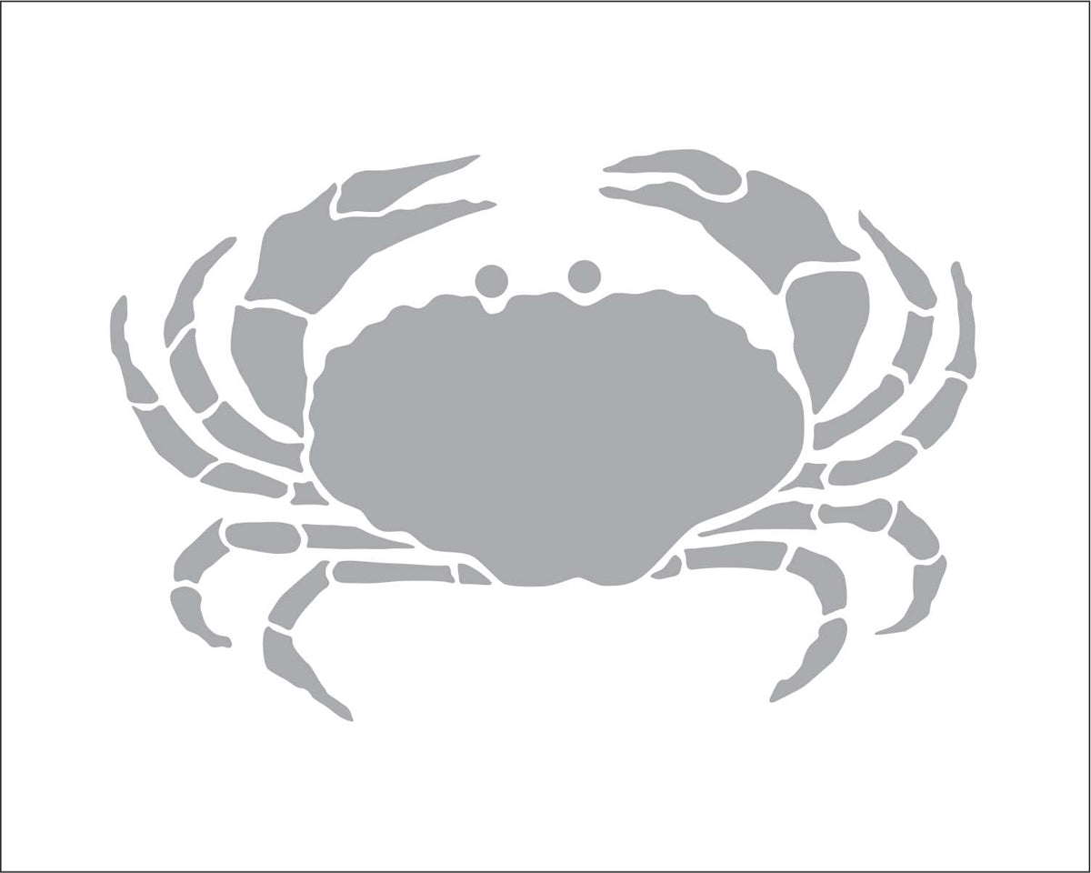 Maine Crab Stencil - Crab Pattern - Create Crab Signs - Crab Decor - Crab Pillows