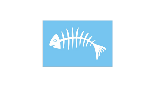 Fish Bone Stencil - Cutting Board Stencil - Superior Stencils