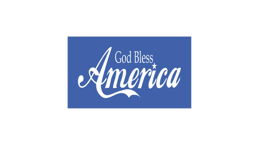 God Bless AMERICA Stencil - Superior Stencils