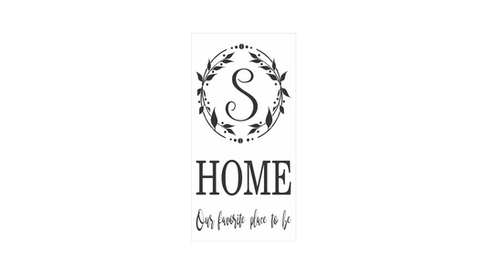 Home Our Favorite Place To Be Custom Stencil - Superior Stencils