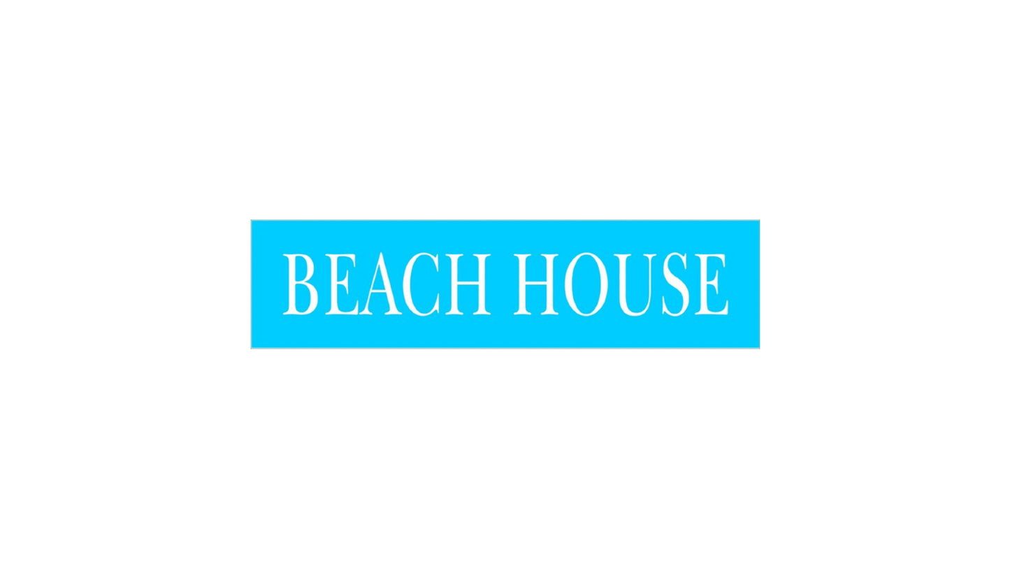 Beach House Stencil - Superior Stencils